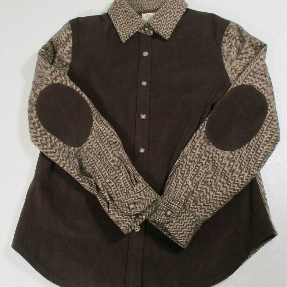 Talbots Women Sz 2 Petites Woolblend Button Blouse